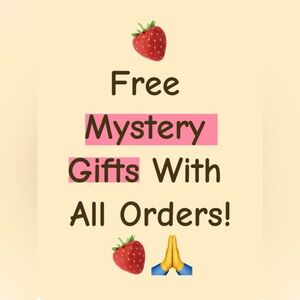 Free Mystery Gifts with All Orders